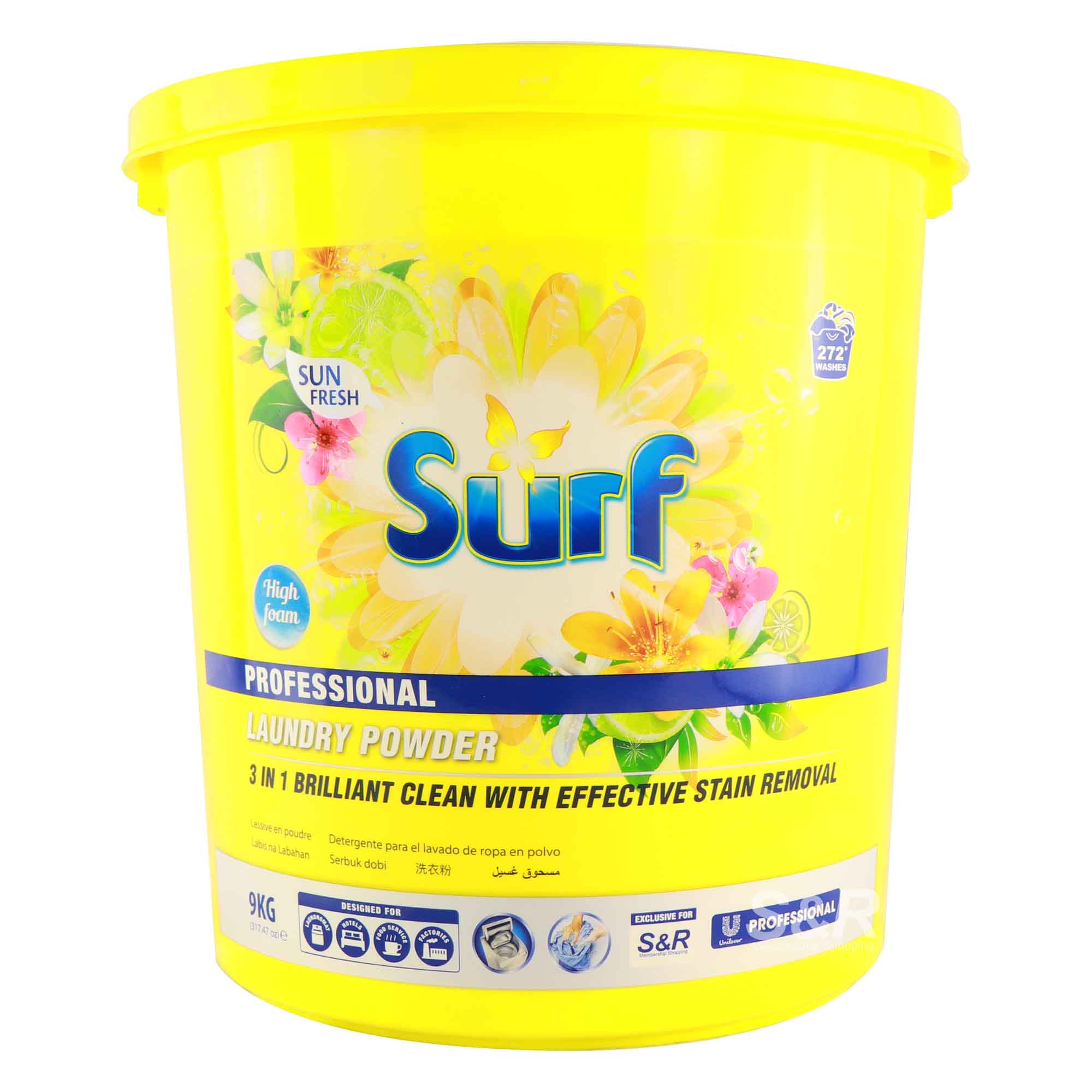 Surf Professional Sun Fresh Laundry Powder 9kg Surf Professional Sun Fresh Laundry Powder 9kg